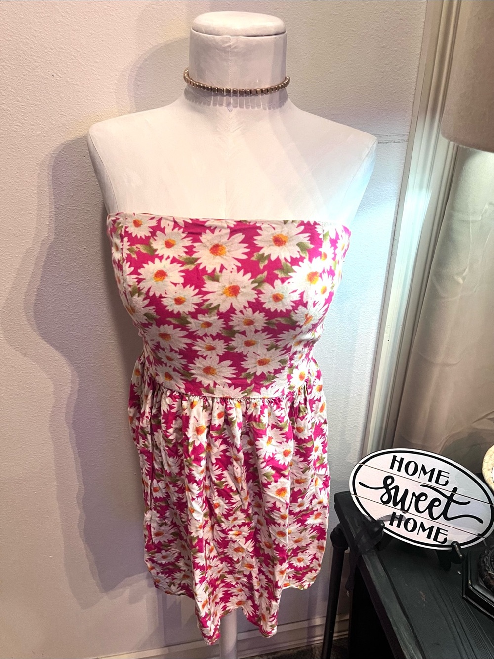 Hollister strapless dress Size XS